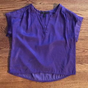BCBG Maxazria purple blouse
